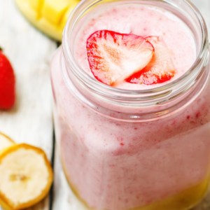 Strawberry Banana Smoothie 16oz Medium